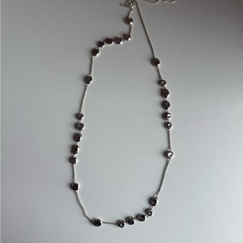 Ippholita Silver Necklace with Accents